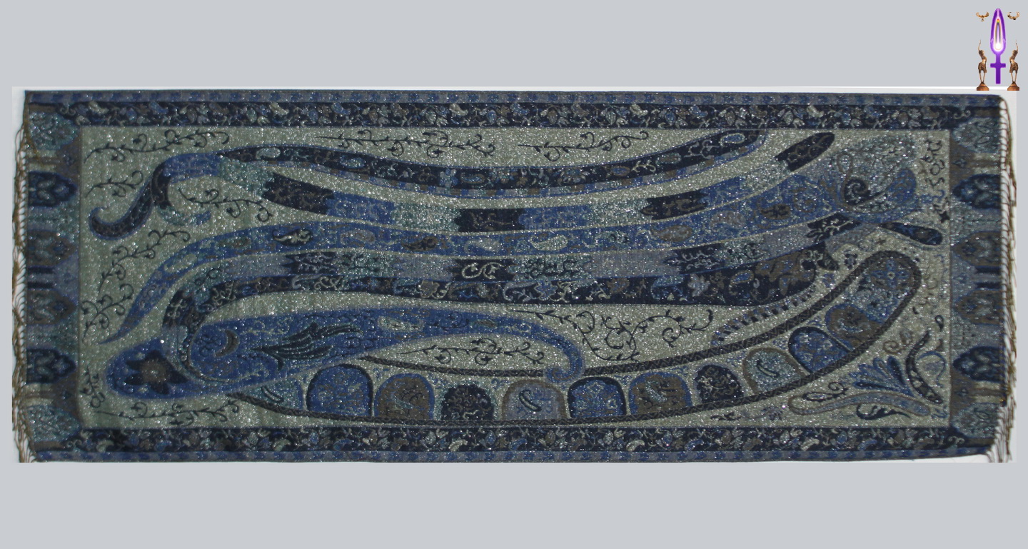 Episode No 107 : De passage dans sa ville natale, Lyon, une étole tissée à l'ancienne lui tombe du Ciel...