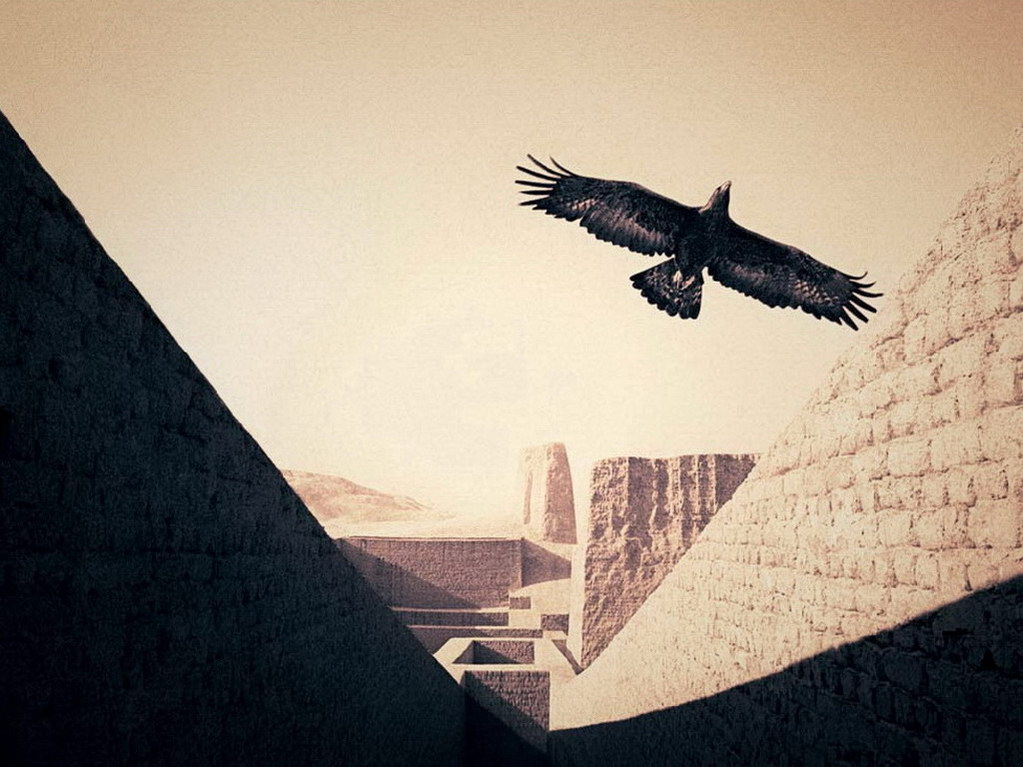 Croix de Lumière, Photo Ashes and snow No 29 