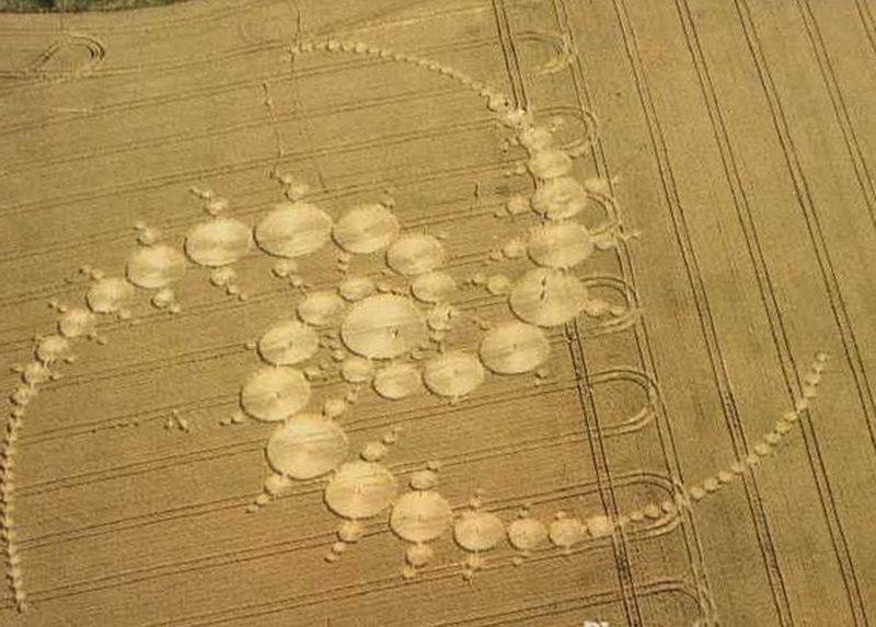 Croix de Lumière, Photo de la Série Crop-circle No 1 