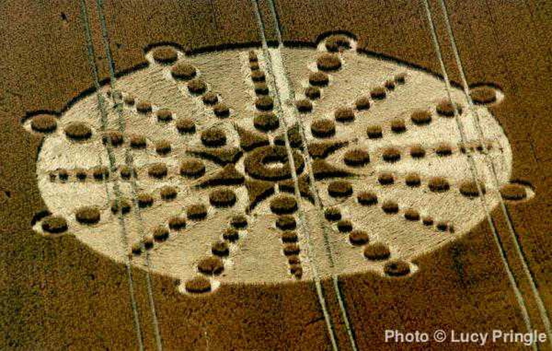 Croix de Lumière, Photo de la Série Crop-circle No 9 