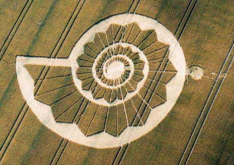 Croix de Lumière, Photo de la Série Crop-circle No 11 