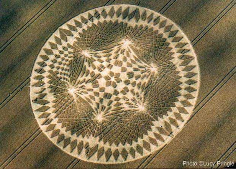 Croix de Lumière, Photo de la Série Crop-circle No 13 
