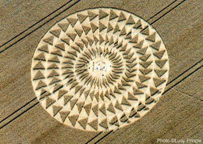 Croix de Lumière, Photo de la Série Crop-circle No 14 