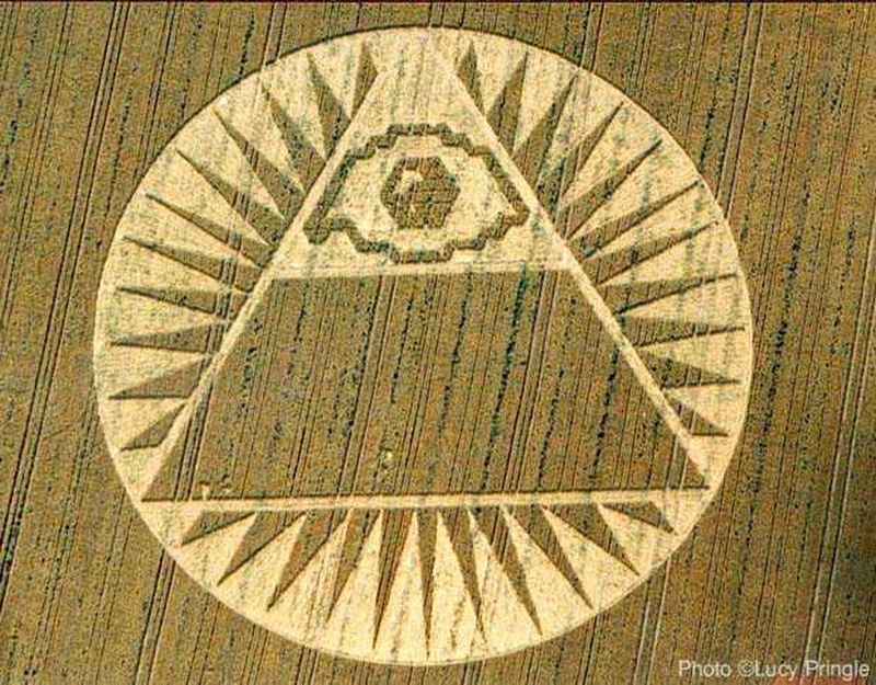 Croix de Lumière, Photo de la Série Crop-circle No 15 