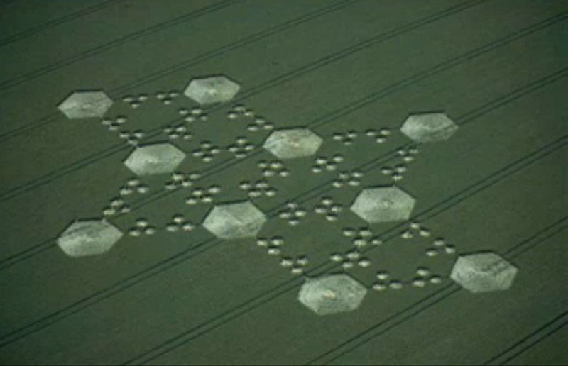 Croix de Lumière, Photo de la Série Crop-circle No 16 