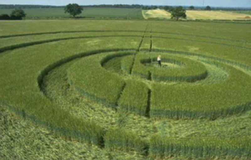 Croix de Lumière, Photo de la Série Crop-circle No 20 