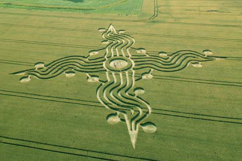 Croix de Lumière, Photo de la Série Crop-circle No 26 