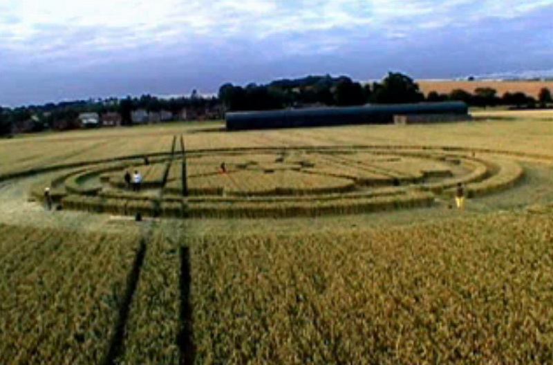 Croix de Lumière, Photo de la Série Crop-circle No 30 
