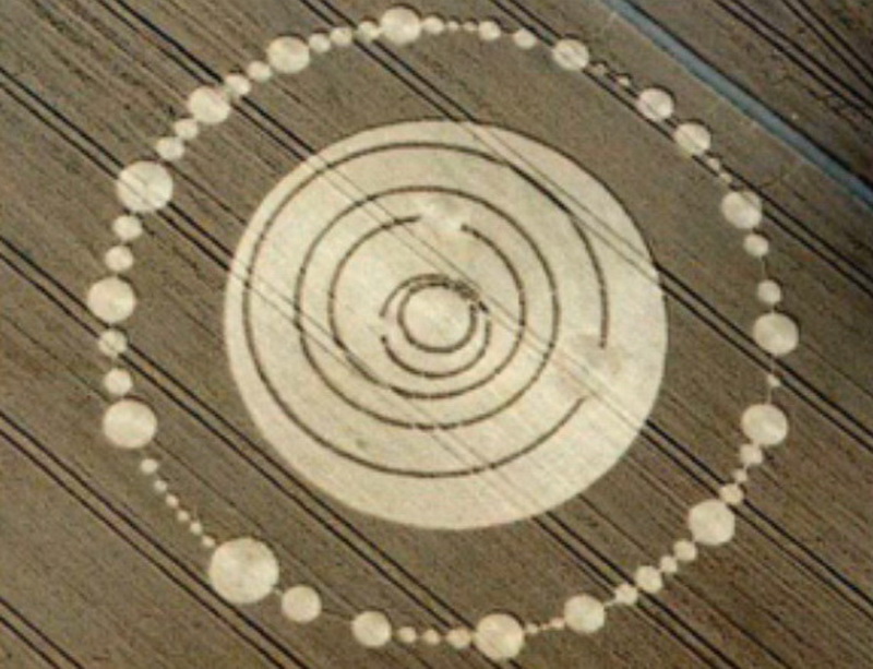 Croix de Lumière, Photo de la Série Crop-circle No 31 