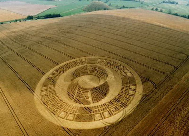 Croix de Lumière, Photo de la Série Crop-circle No 36 