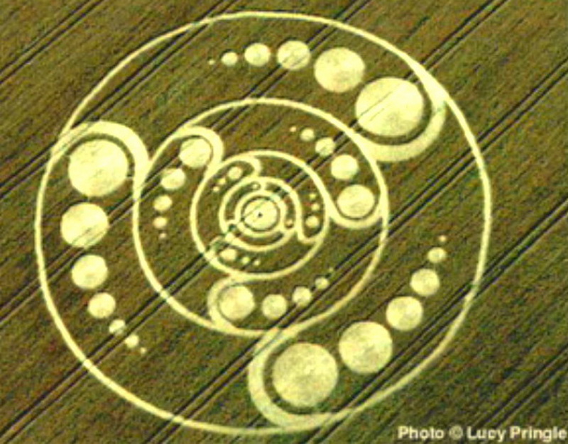 Croix de Lumière, Photo de la Série Crop-circle No 41 
