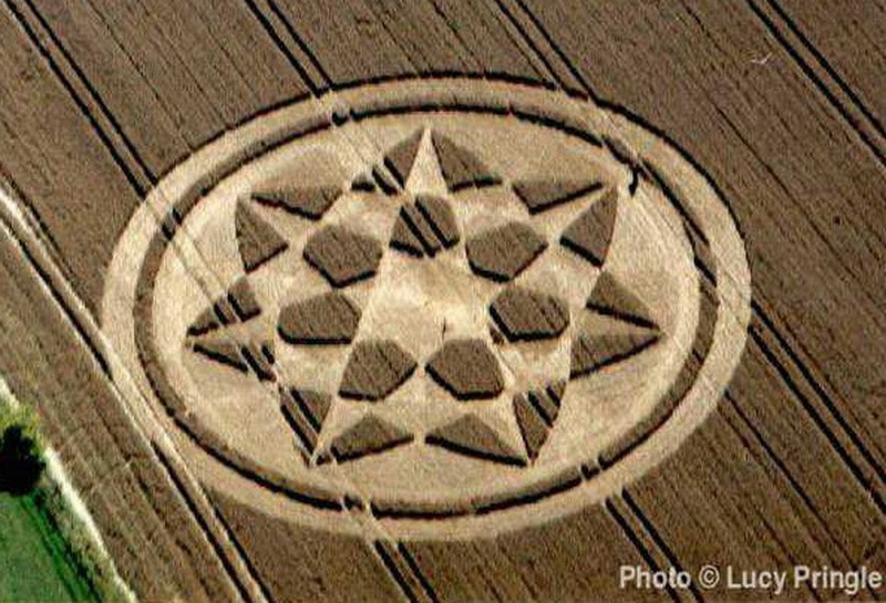 Croix de Lumière, Photo de la Série Crop-circle No 42 