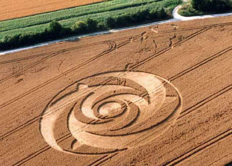 Croix de Lumière, Photo de la Série Crop-circle No 44 