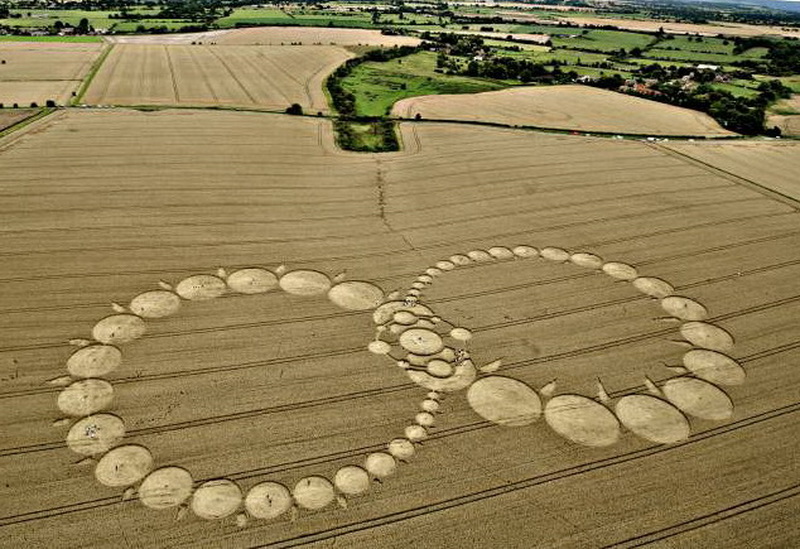 Croix de Lumière, Photo de la Série Crop-circle No 46 