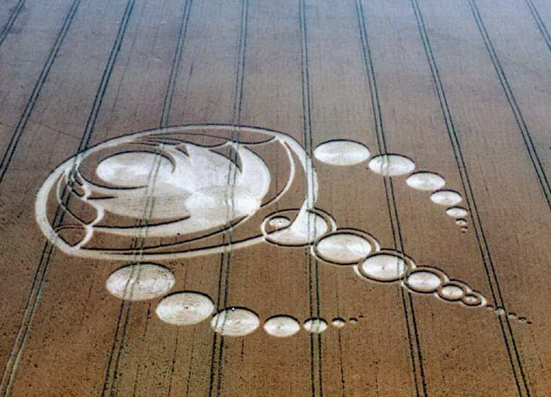 Croix de Lumière, Photo de la Série Crop-circle No 52 