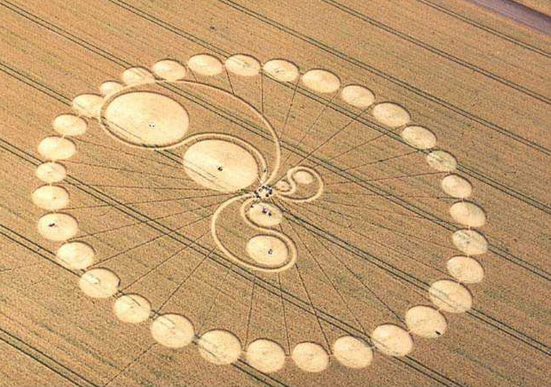 Croix de Lumière, Photo de la Série Crop-circle No 53 