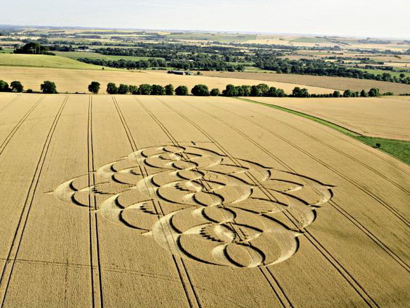 Croix de Lumière, Photo de la Série Crop-circle No 59 