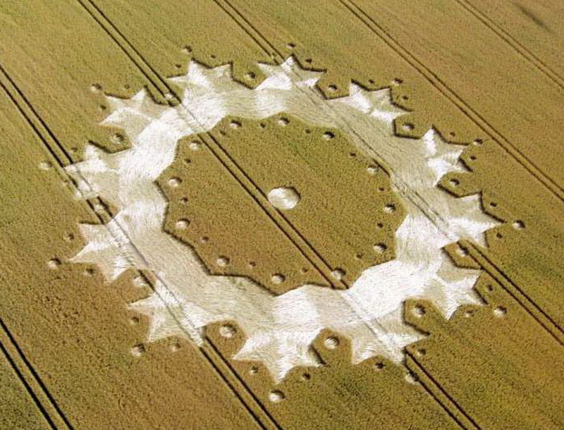 Croix de Lumière, Photo de la Série Crop-circle No 010 