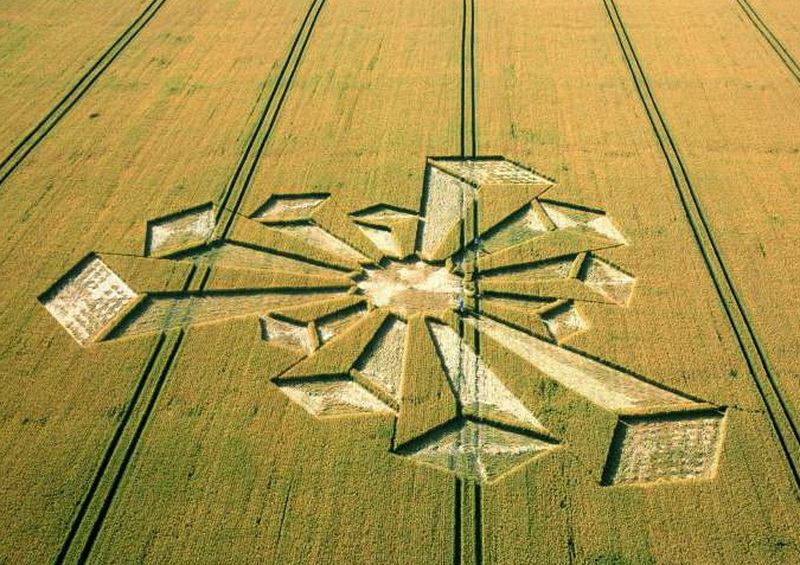 Croix de Lumière, Photo de la Série Crop-circle No 62 