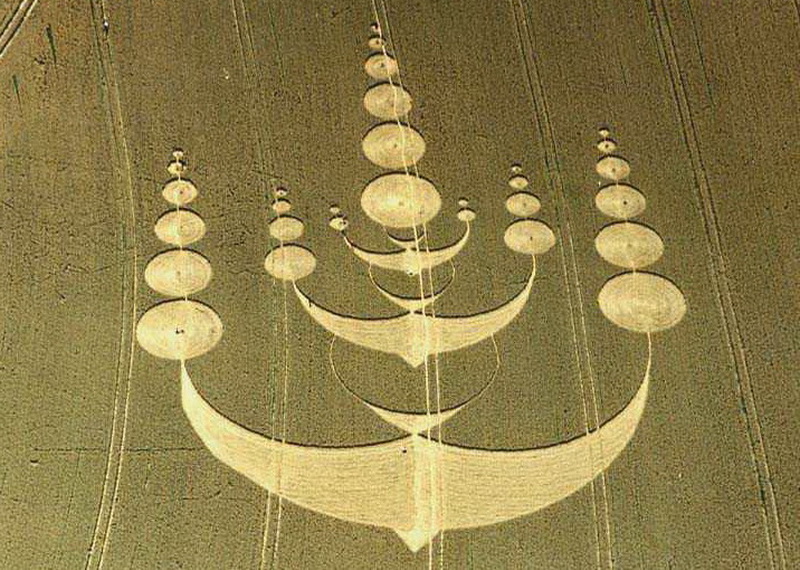 Croix de Lumière, Photo de la Série Crop-circle No 65 
