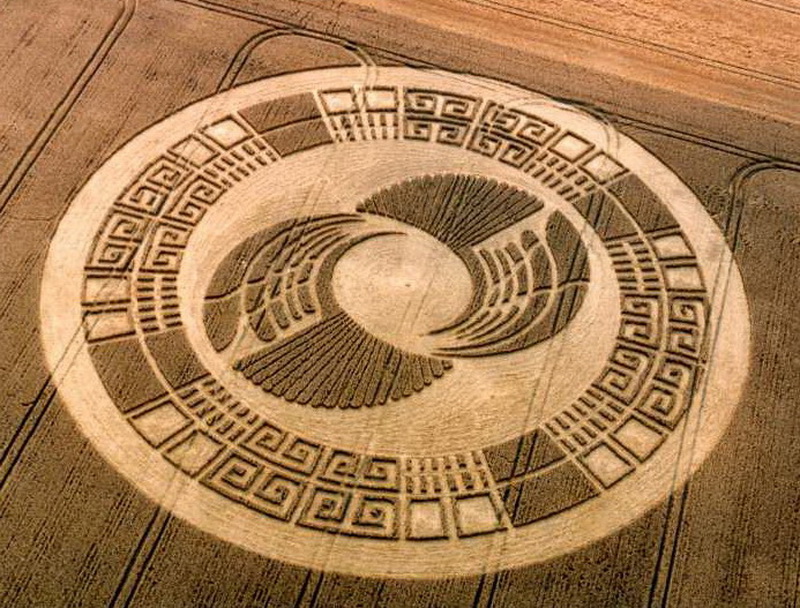 Croix de Lumière, Photo de la Série Crop-circle No 66 