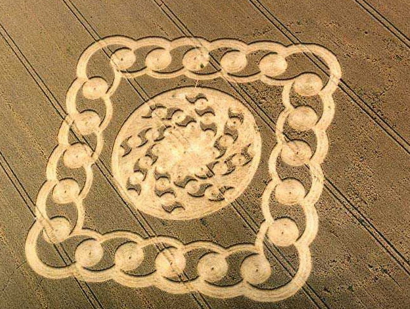 Croix de Lumière, Photo de la Série Crop-circle No 68 