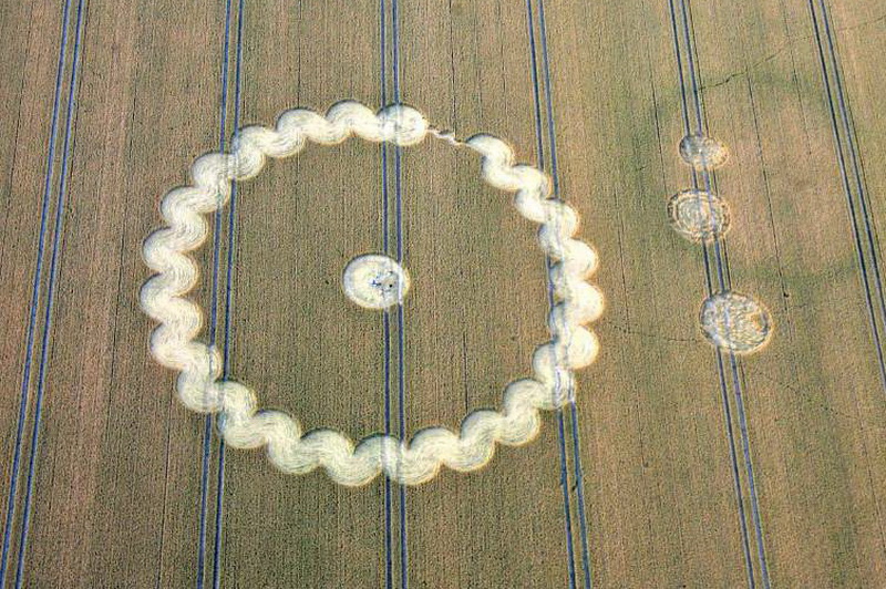 Croix de Lumière, Photo de la Série Crop-circle No 78 