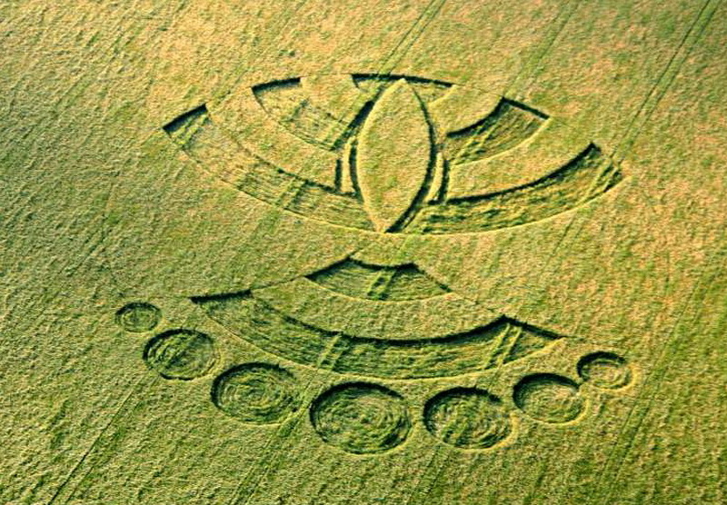 Croix de Lumière, Photo de la Série Crop-circle No 79 