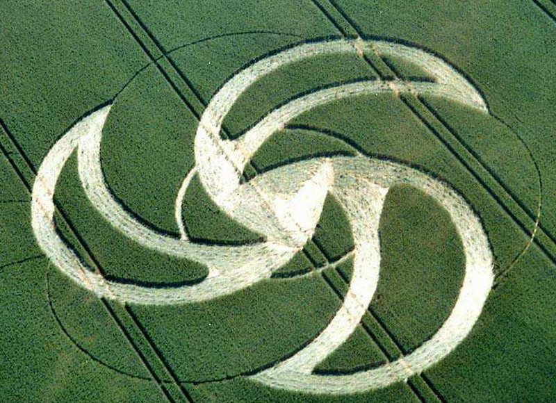 Croix de Lumière, Photo de la Série Crop-circle No 82 
