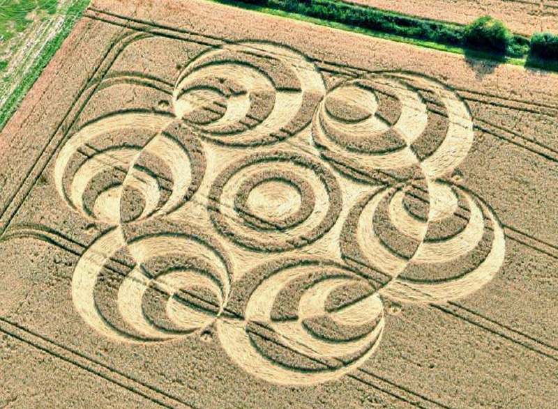 Croix de Lumière, Photo de la Série Crop-circle No 89 