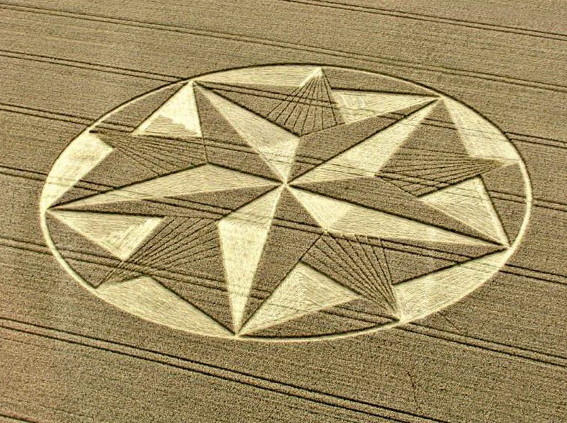 Croix de Lumière, Photo de la Série Crop-circle No 94 