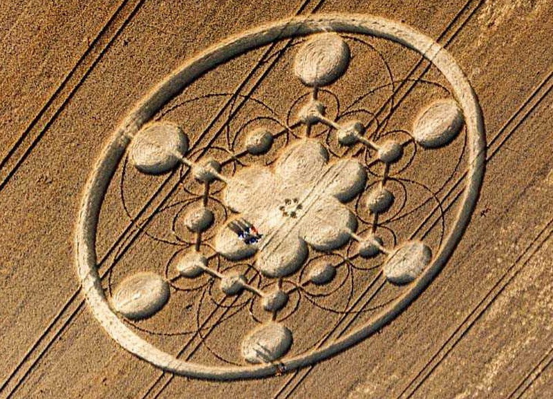 Croix de Lumière, Photo de la Série Crop-circle No 93 