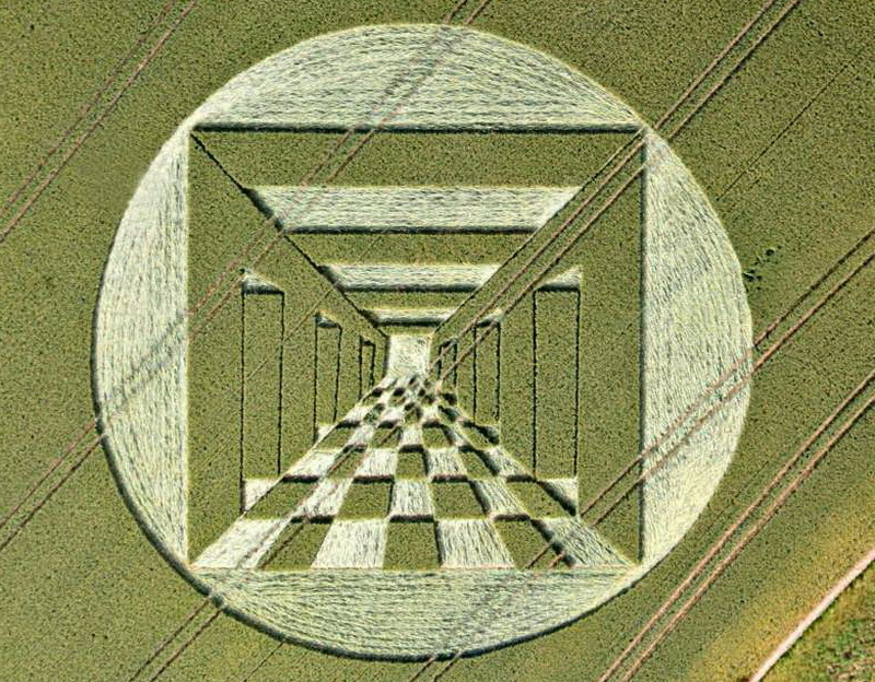 Croix de Lumière, Photo de la Série Crop-circle No 101 