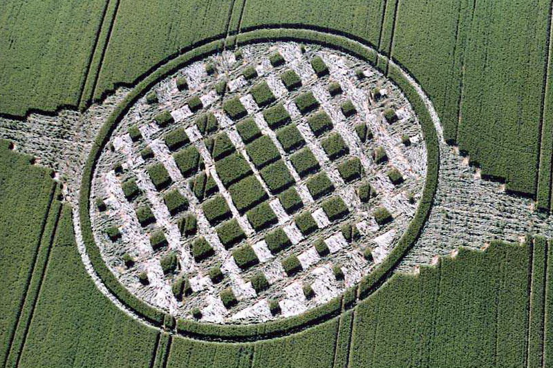 Croix de Lumière, Photo de la Série Crop-circle No 106 