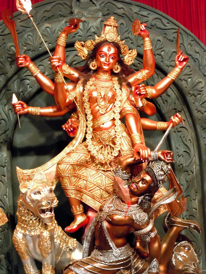Image de la Déesse Hindoue Durga d'Isapierre No 14 