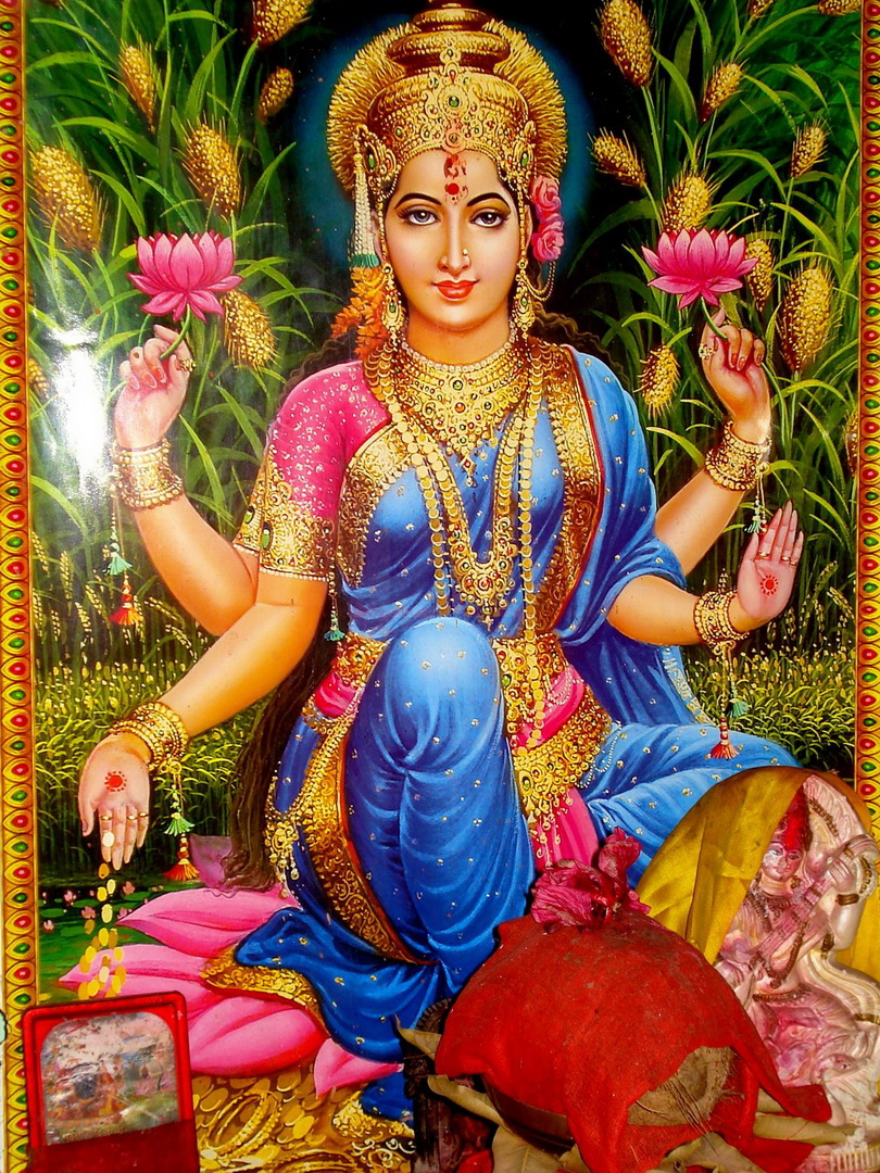 Croix de Lumière, Image de Déesse de l'Inde No 35 