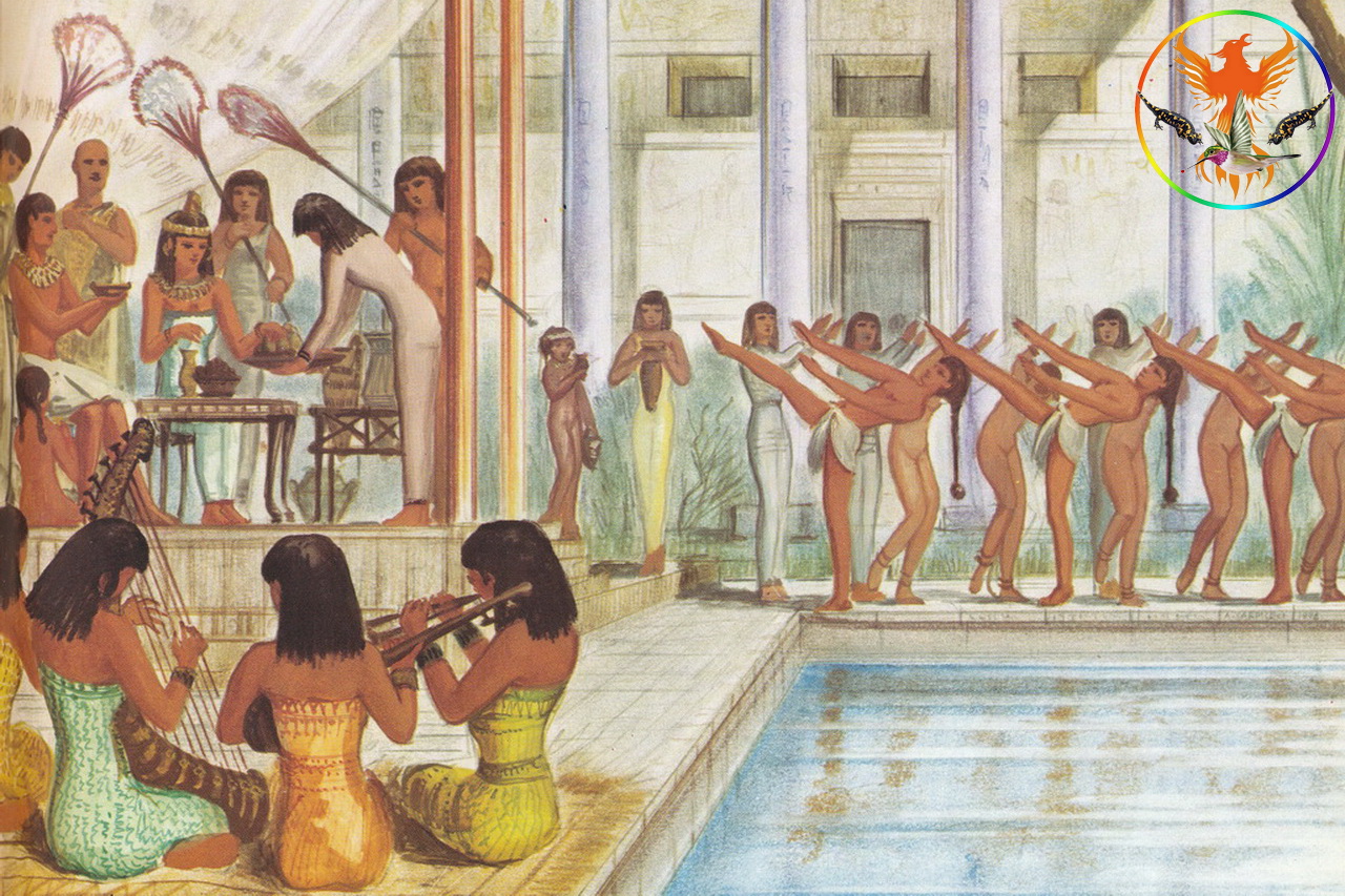 Croix de Lumière, Image de l'Égypte Antique d'Isapierre No 002 