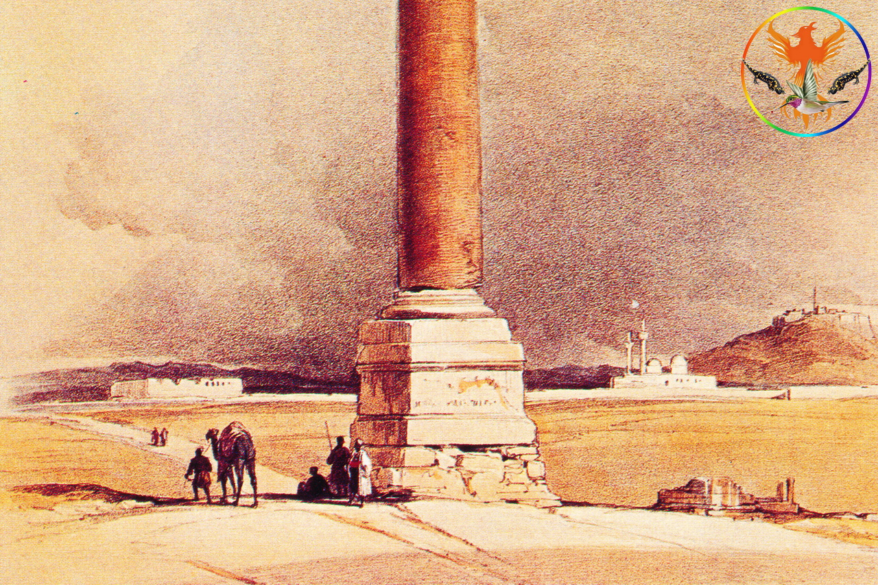 Croix de Lumière, Image de l'Égypte Antique d'Isapierre No 004 