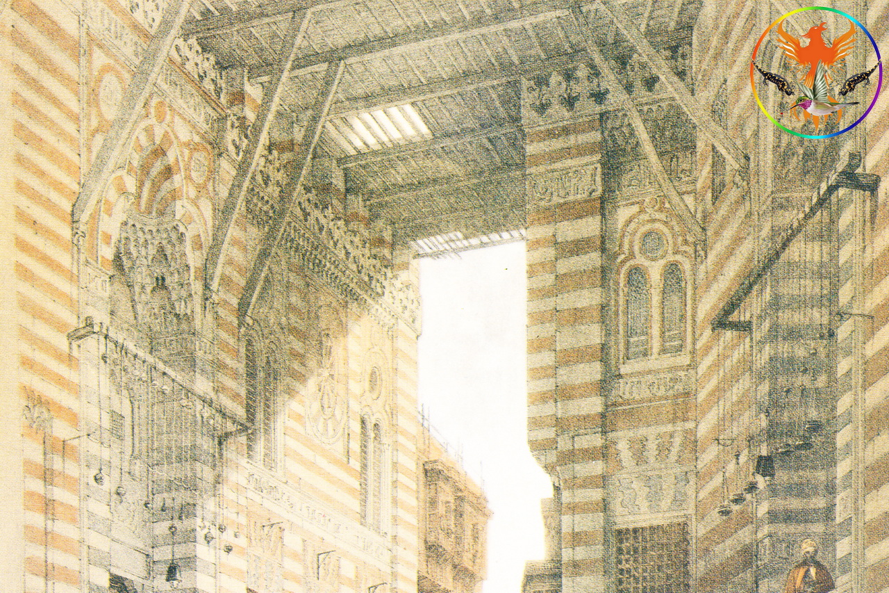 Croix de Lumière, Image de l'Égypte Antique d'Isapierre No 007 