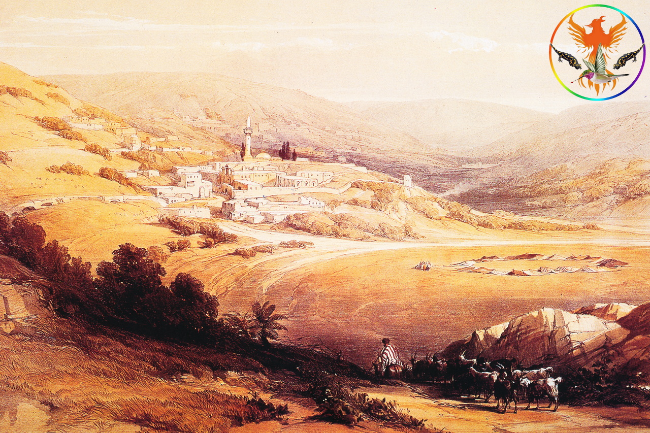 Croix de Lumière, Image de l'Égypte Antique d'Isapierre No 009 