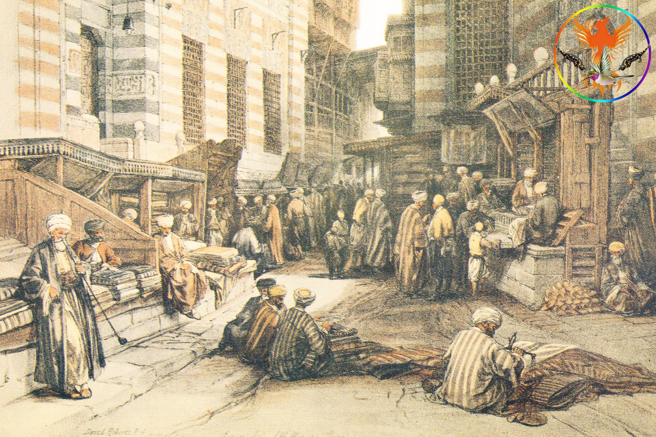 Croix de Lumière, Image de l'Égypte Antique d'Isapierre No 0010 