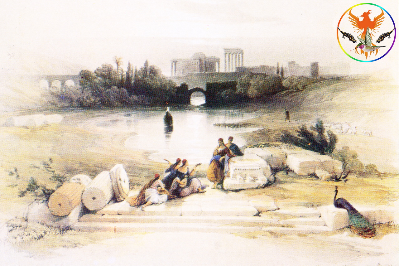 Croix de Lumière, Image de l'Égypte Antique d'Isapierre No 015 