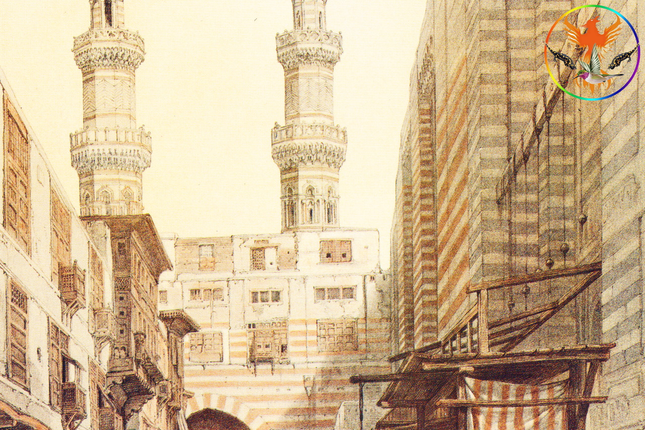 Croix de Lumière, Image de l'Égypte Antique d'Isapierre No 016 