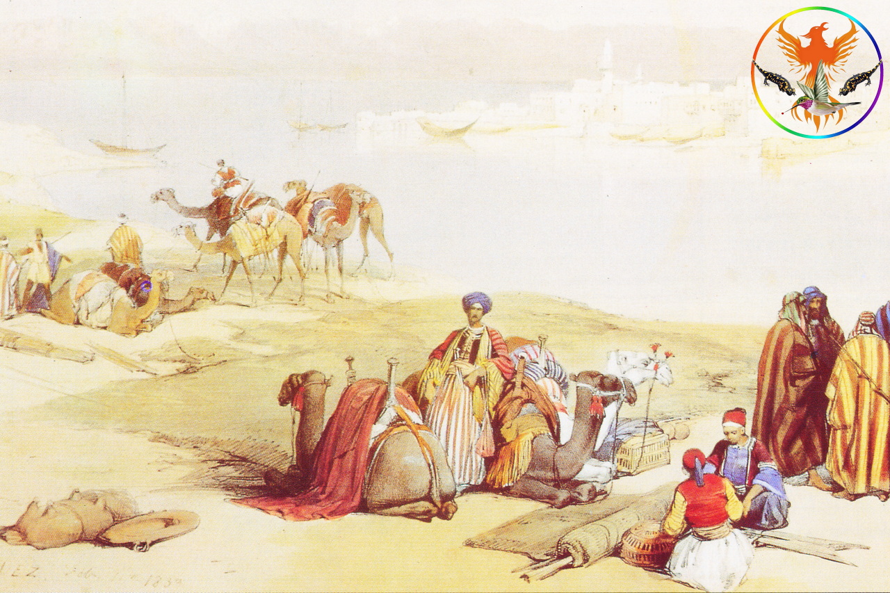 Croix de Lumière, Image de l'Égypte Antique d'Isapierre No 018 