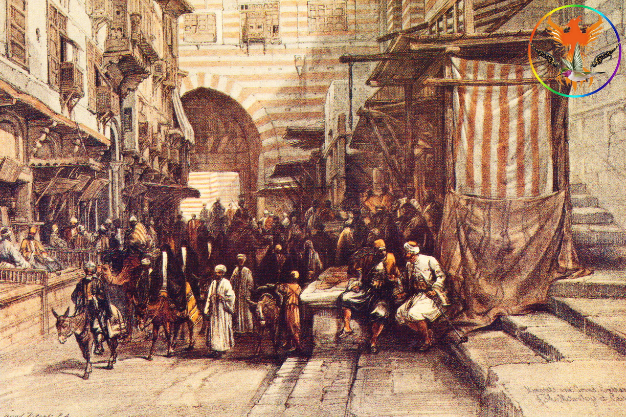 Croix de Lumière, Image de l'Égypte Antique d'Isapierre No 019 