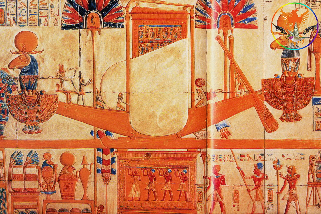 Croix de Lumière, Image de l'Égypte Antique d'Isapierre No 029 