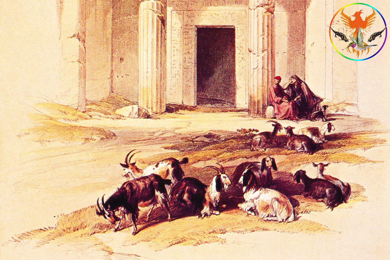 Croix de Lumière, Image de l'Égypte Antique d'Isapierre No 031 