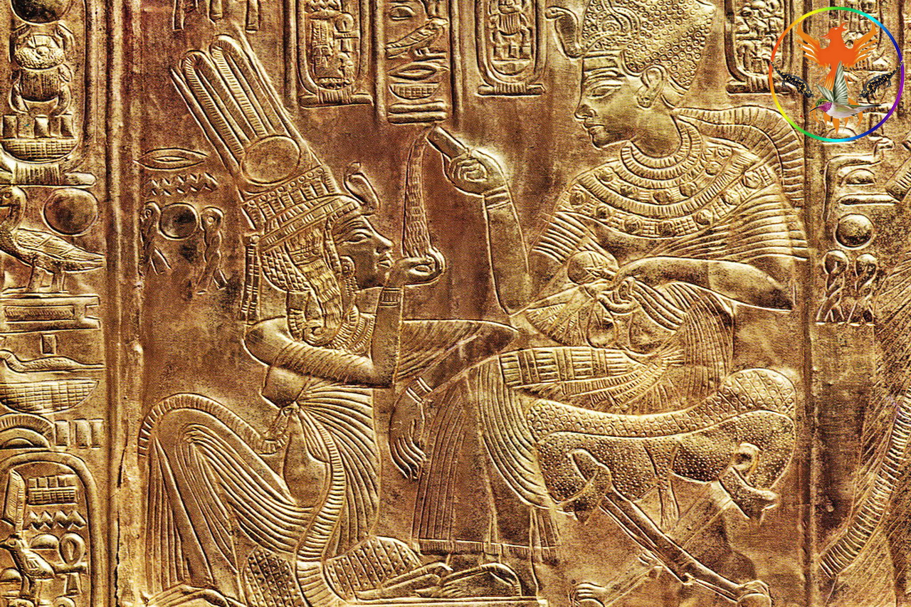 Croix de Lumière, Image de l'Égypte Antique d'Isapierre No 035 