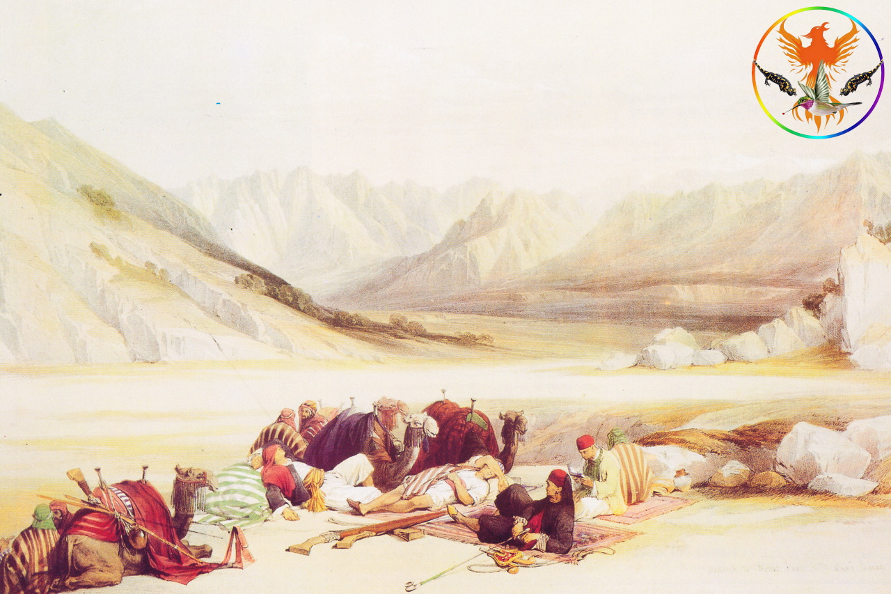 Croix de Lumière, Image de l'Égypte Antique d'Isapierre No 036 