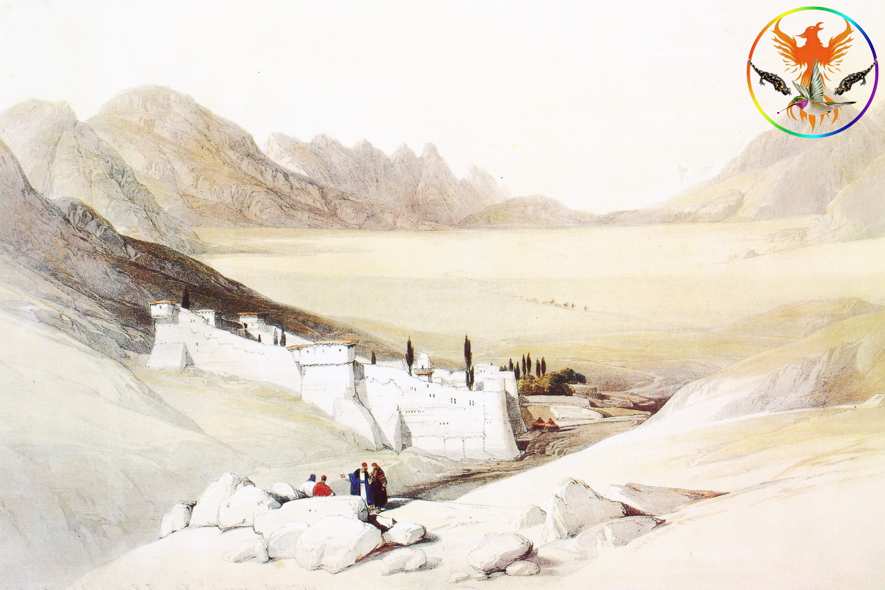 Croix de Lumière, Image de l'Égypte Antique d'Isapierre No 039 